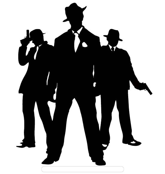 1920s gangster silhouette 3 Montrose Community Foundation