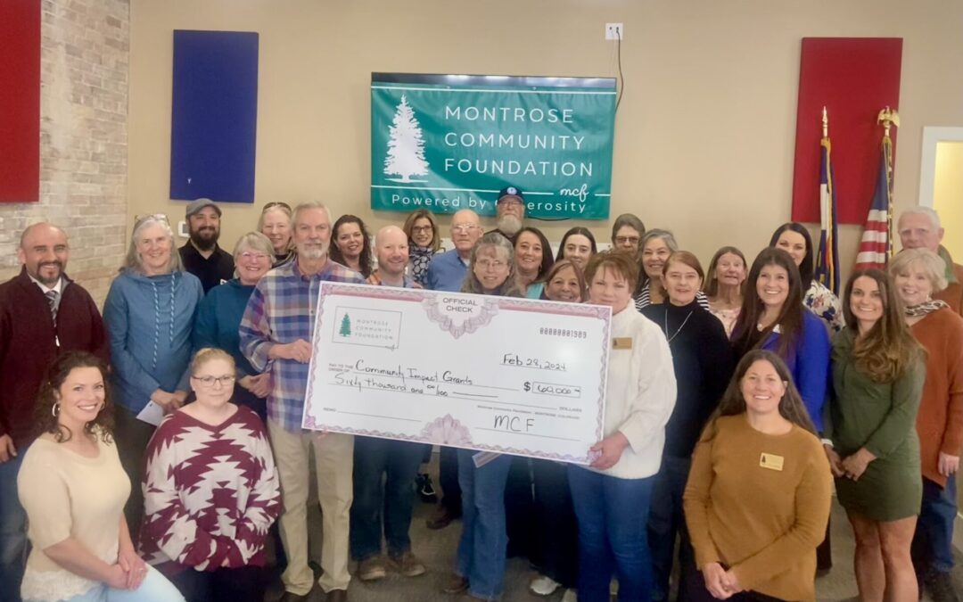 $60,000 Impact Grants from Montrose Community Foundation